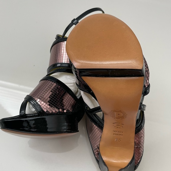 SOLD NWOT High heel sandals Made in Italy - Picture 6 of 10